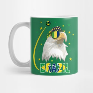 Brazil Soccer T-Shirt Mug